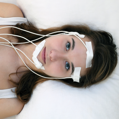 Sleep lab sleep study